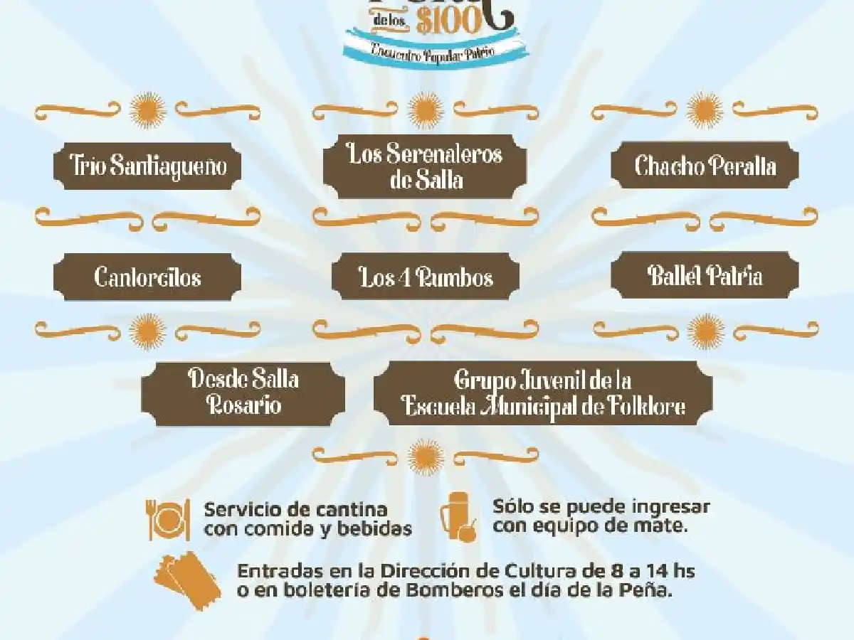Se viene de “La Peña de los 100 pesos” en Bomberos
