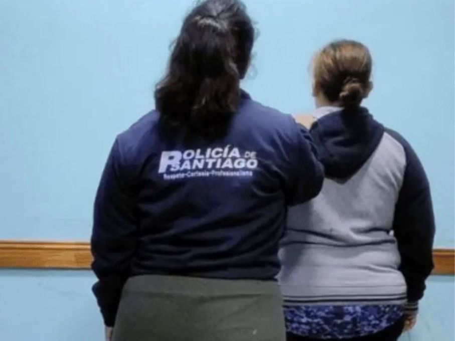 El momento de la detención.