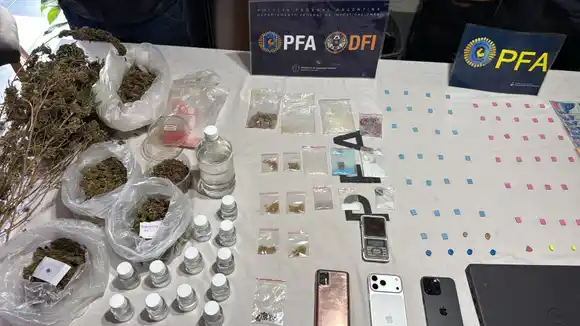 Detuvieron a ocho miembros de una banda dedicada a la venta de drogas en Rosario y la región