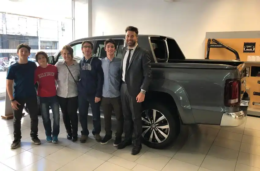 Pesado Castro Volkswagen entregó el premio al “Pago Puntual y no pago más”