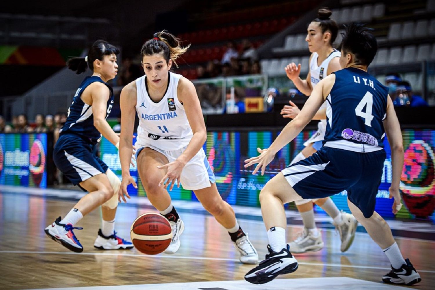 Con un buen partido de Agustina Marín, Argentina venció 65-56 a China Taipei