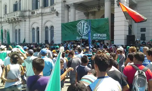 ATE prevé "una gran movilización" provincial mañana en Paraná