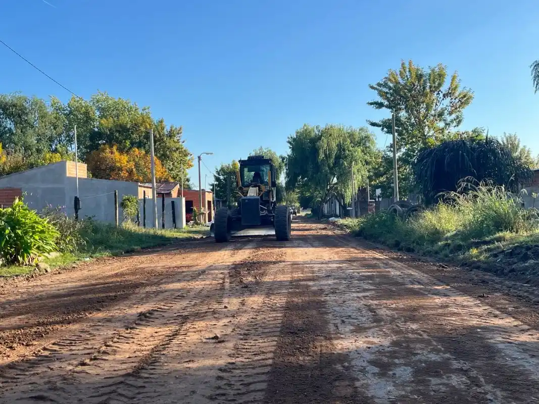 Reforzaron el plan de mejora de calles con intervenciones en distintos barrios de la ciudad