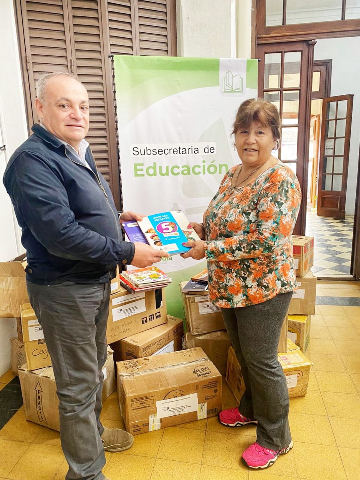 La Biblioteca Popular “Domingo Faustino Sarmiento” recibió 1000 libros