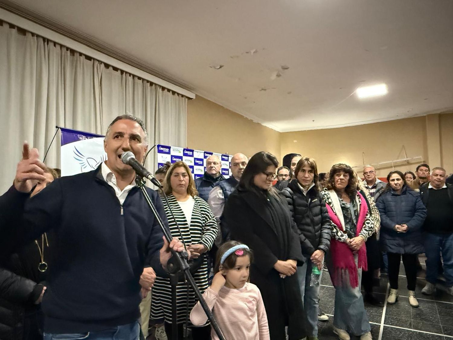 Santamarina dijo que "si no ganamos, ya ganamos" y pidió por un Tandil "libre de kirchnerismo"