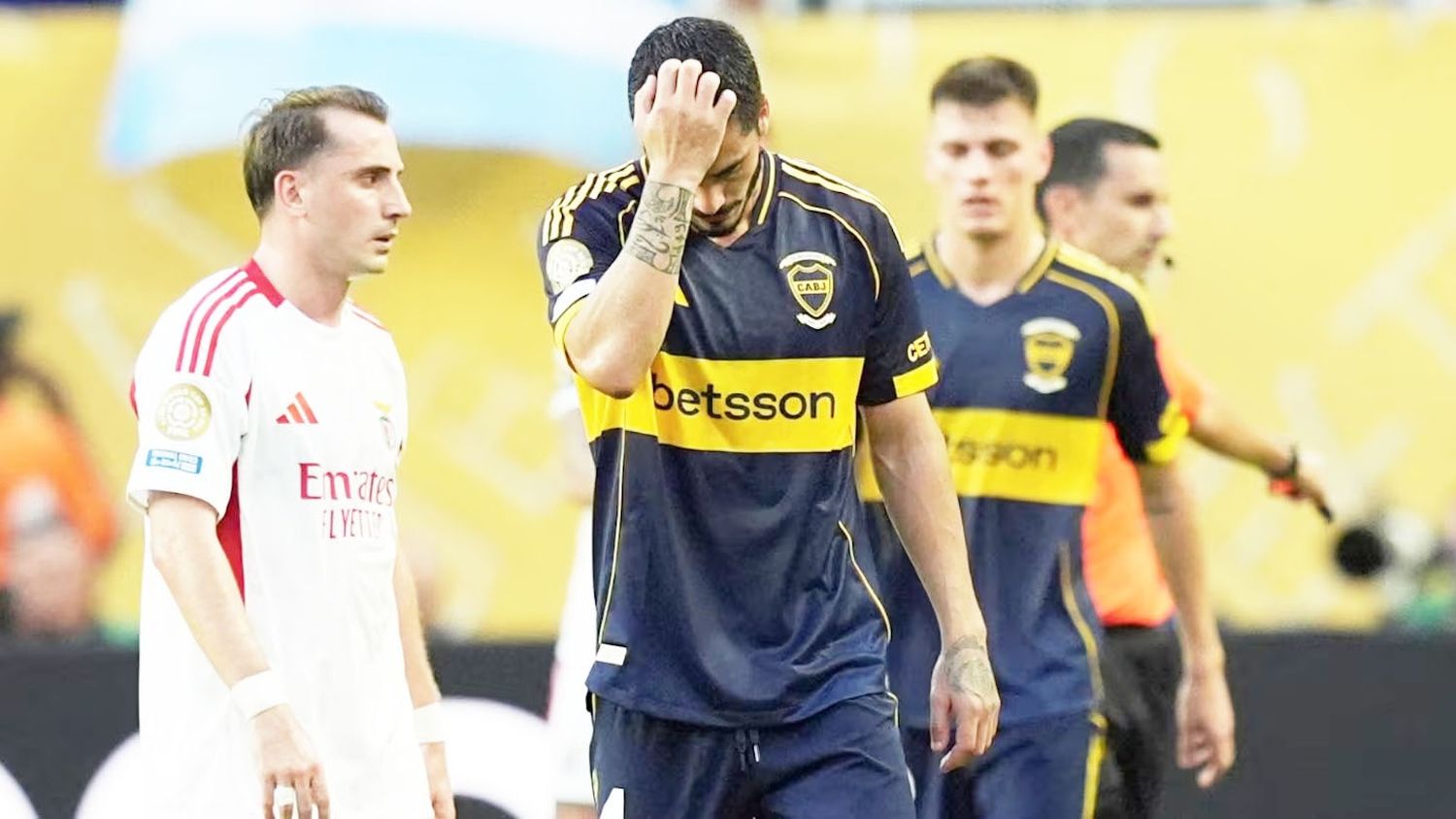 Indignación en Boca por las duras sanciones a Nicolás Figal y Ander Herrera
