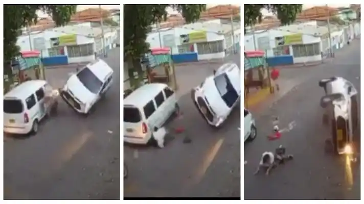 SACERDOTE EBRIO atropelló a una mujer en Cúcuta: tiene lesiones graves (+Video)