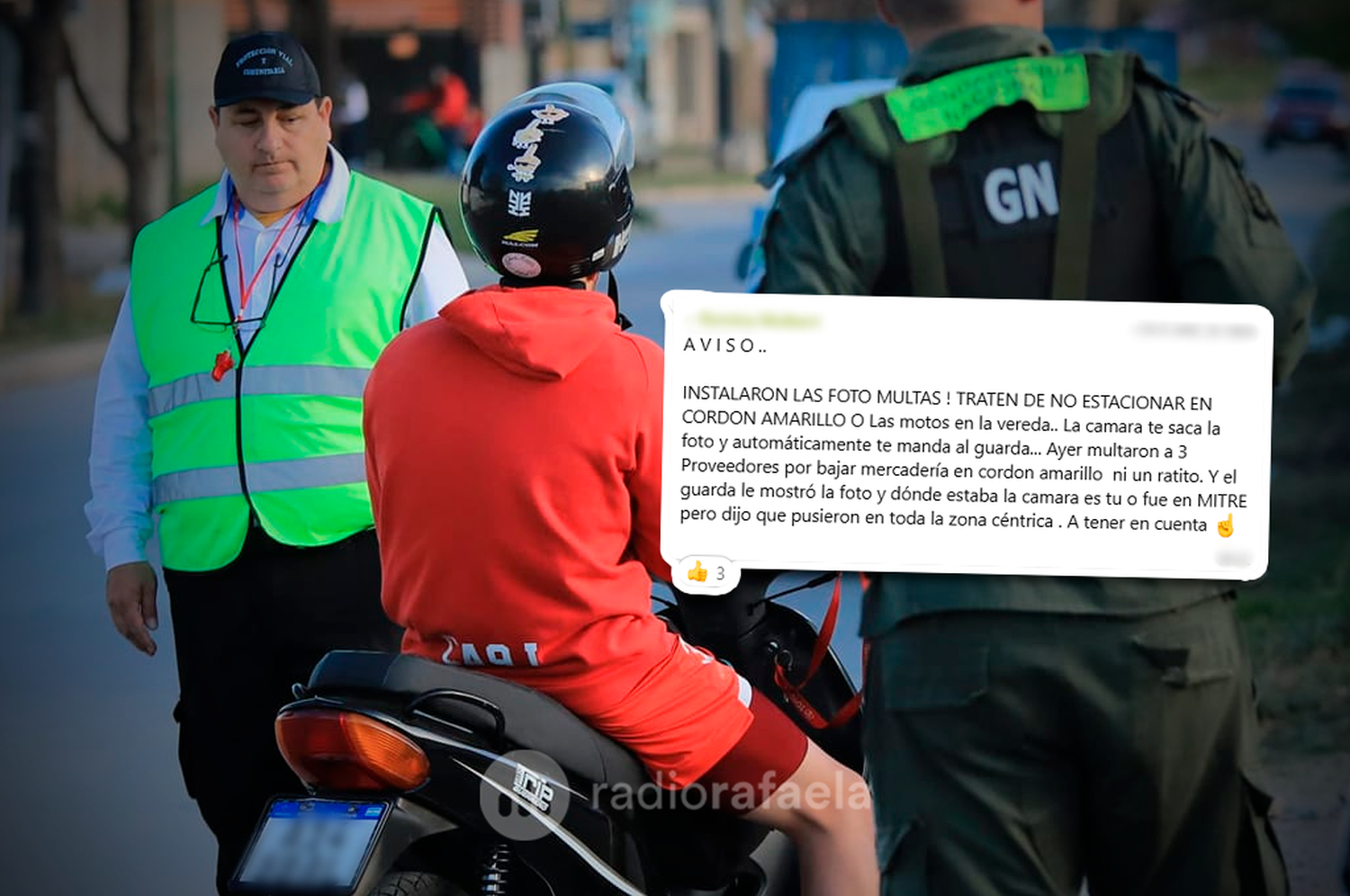 ¿Están haciendo fotomultas en Rafaela? La respuesta oficial a los rumores que circularon en WhatsApp