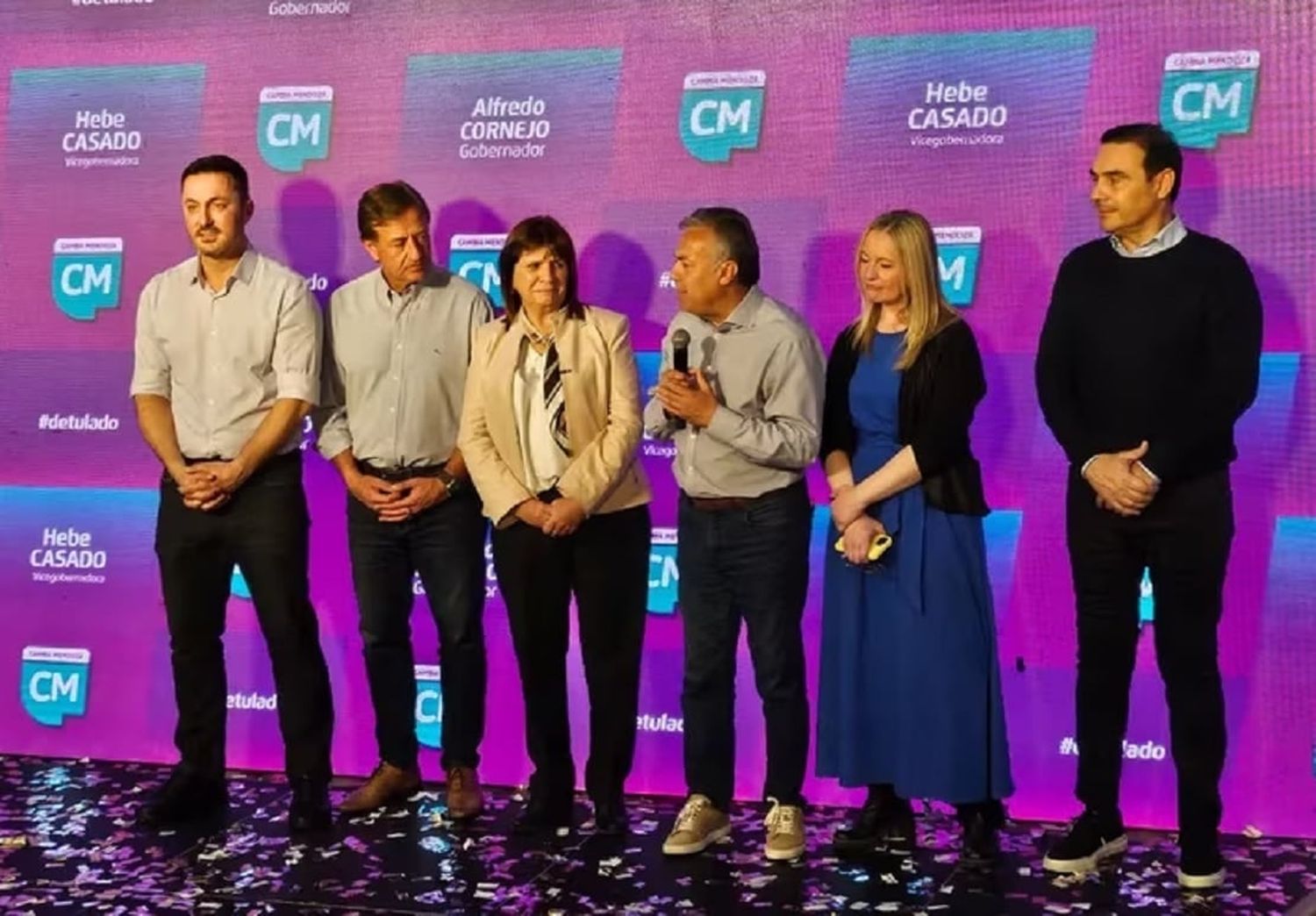 Cornejo celebró su triunfo y envió un mensaje en clave nacional: "Hagamos un cambio seguro"