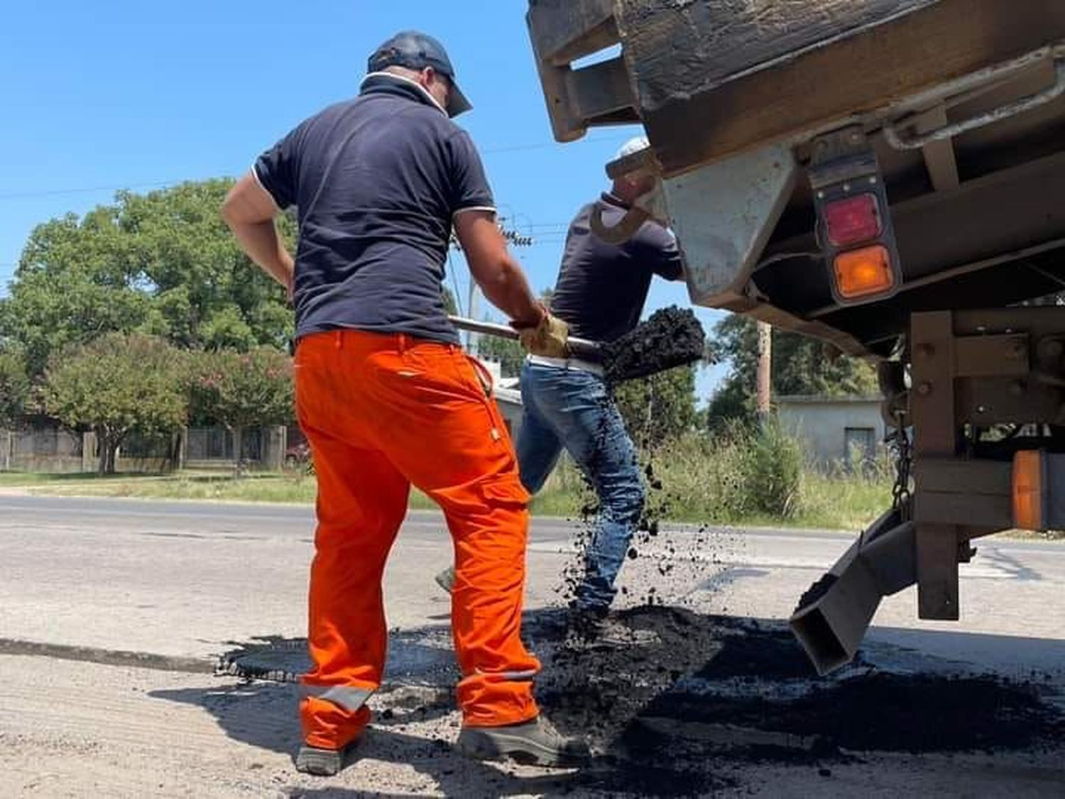 Provincia mejora la transitabilidad de la ruta nacional 11 en el acceso a los puertos