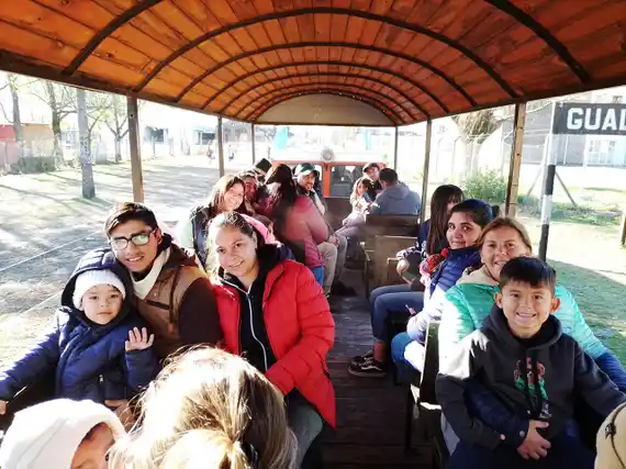 El trencito del Ferroclub reanudó sus viajes recreativos