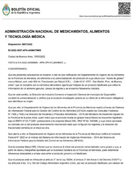 aceite - 2