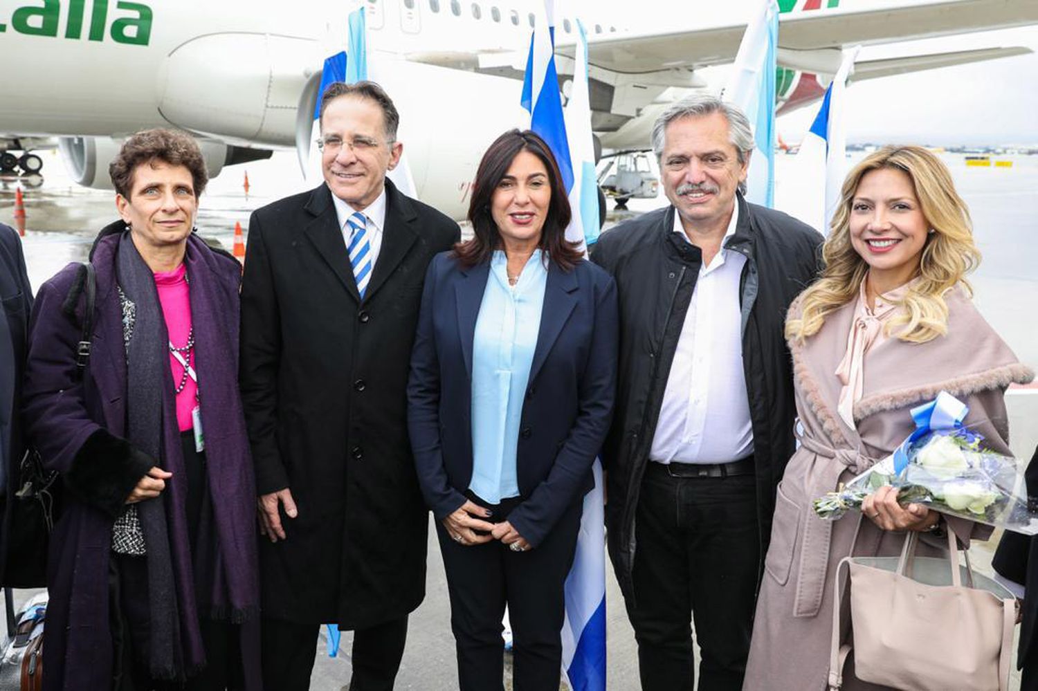 Fernández inauguró su agenda en Jerusalén con una cena de honor