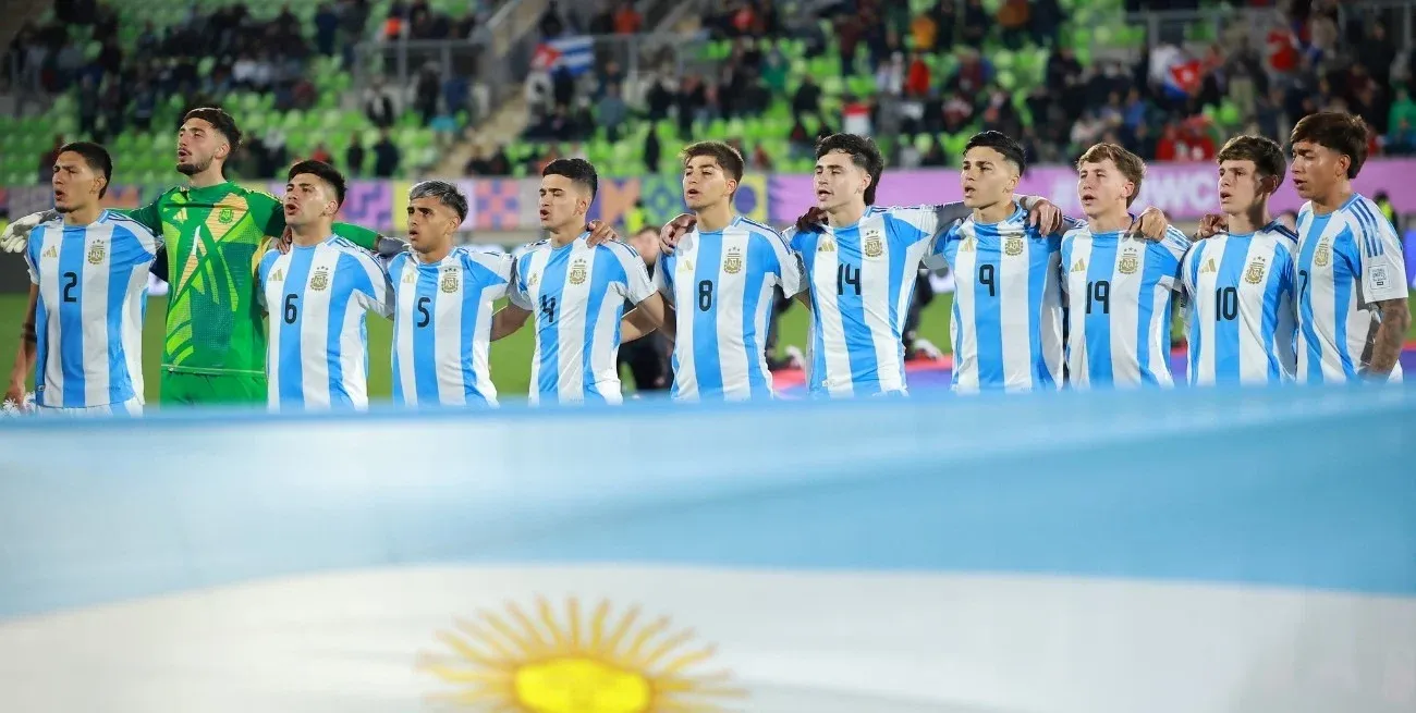 Los pibes vienen con puntaje perfecto. Crédito: AFA