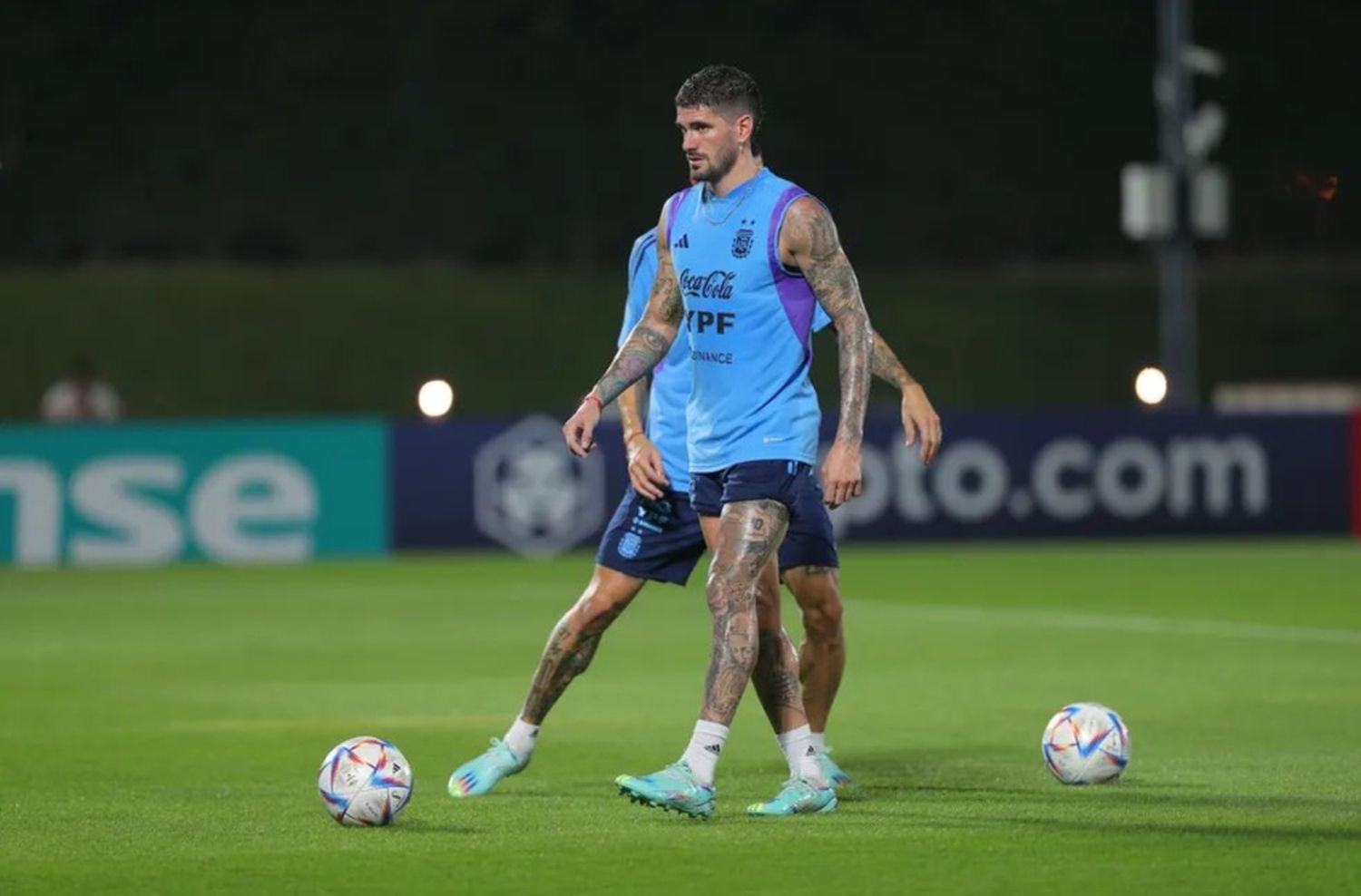 Rodrigo De Paul está en duda para el partido entre la Argentina y Países Bajos