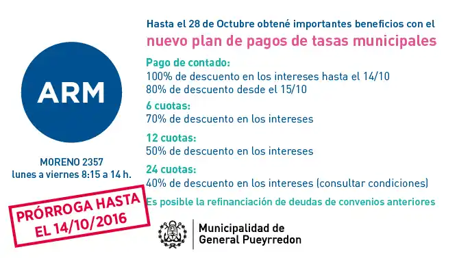 Finaliza la prórroga del nuevo plan de pago de tasas municipales