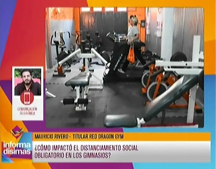¿Cómo impactó el distanciamiento social obligatorio en los gimnasios?