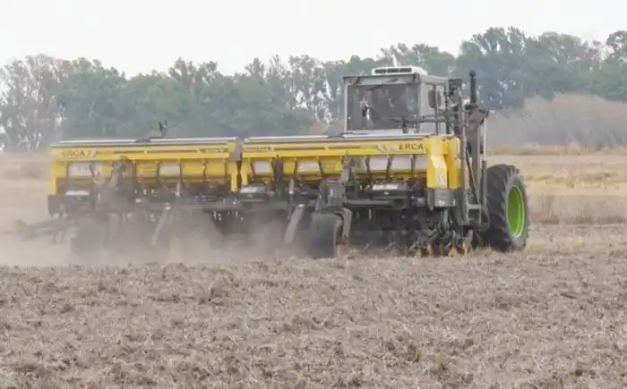 La siembra de trigo entra en  la recta final: se plantó el 87% del área proyectada
