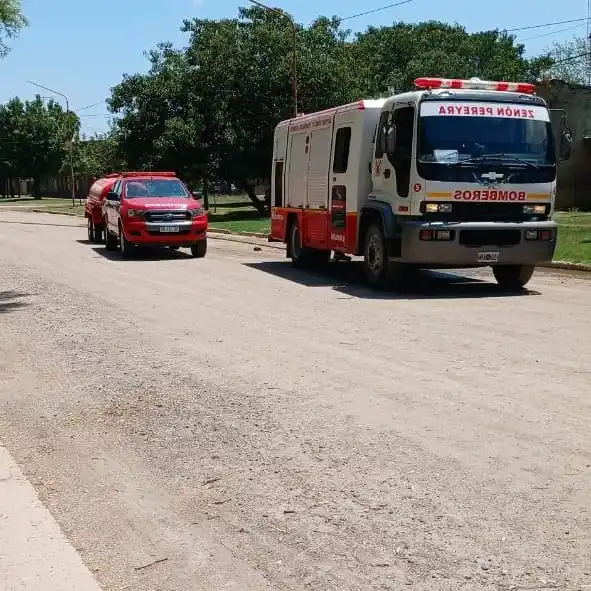 Zenón Pereyra: incendio en una vivienda fue controlado por vecinos antes de la llegada de los Bomberos
