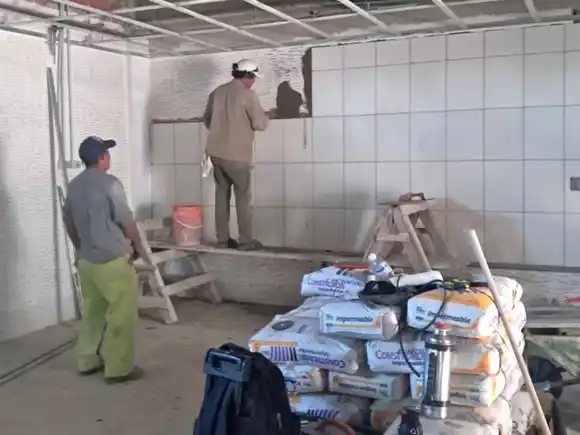 Se avanza en la construcción de la nueva Unidad de Terapia Intensiva en el hospital Urquiza