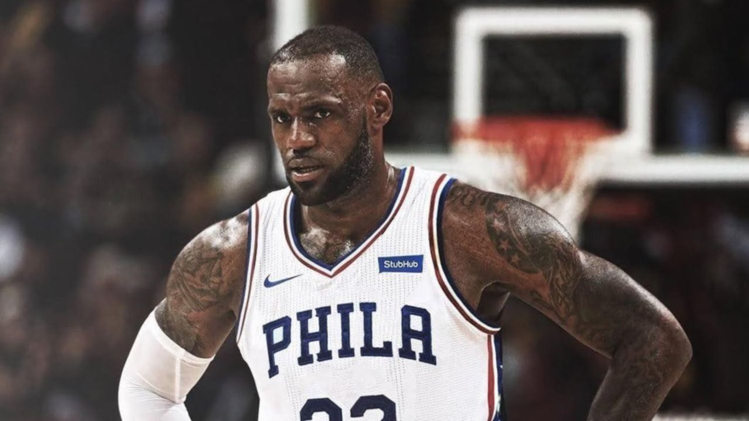 Una foto que abre rumores: ¿LeBron James a los Philadelphia 76ers?