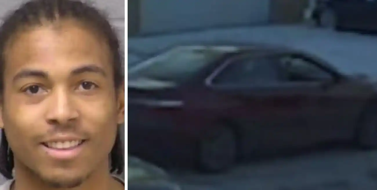 "Armado y peligroso": Romeo Nance fue visto en un Toyota Camry rojo con placas Q730412.