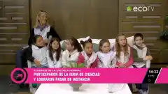 Alumnos de la escuela normal pasaron a una nueva instancia de la feria de ciencias