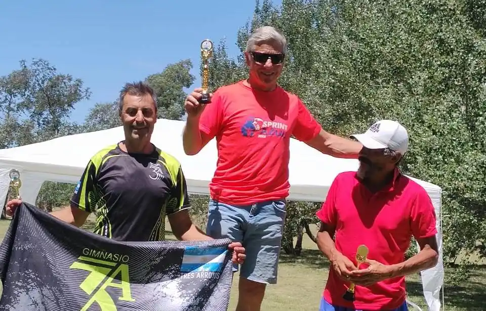 César D’Annunzio finalizó segundo en el Duatlón Cross de Gonzales Chaves