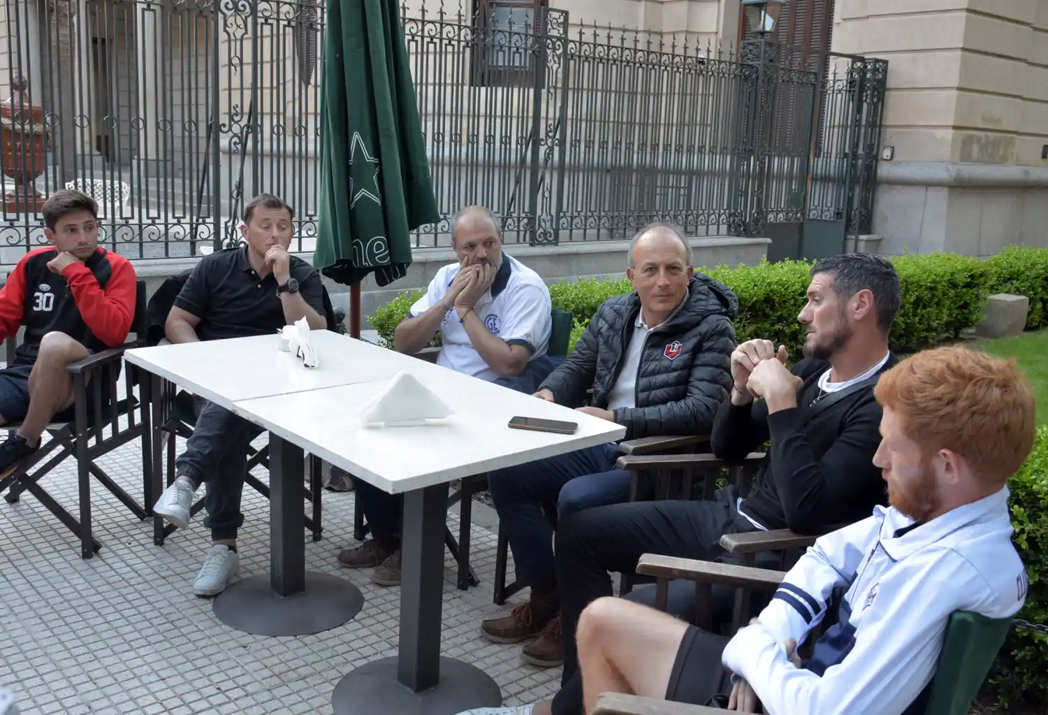 Bargas, Villar, Creparula, Dadiego, Barsottini y Barbeira.