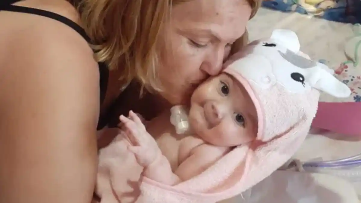Una beba de Roldán necesita u$s 2 millones para mejorar su salud