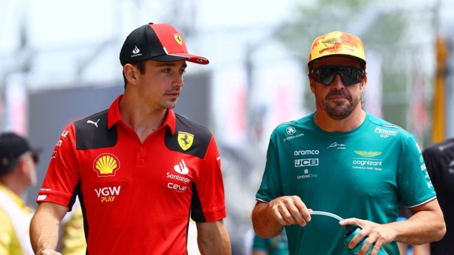 Charles Leclerc critica a Fernando Alonso por este motivo