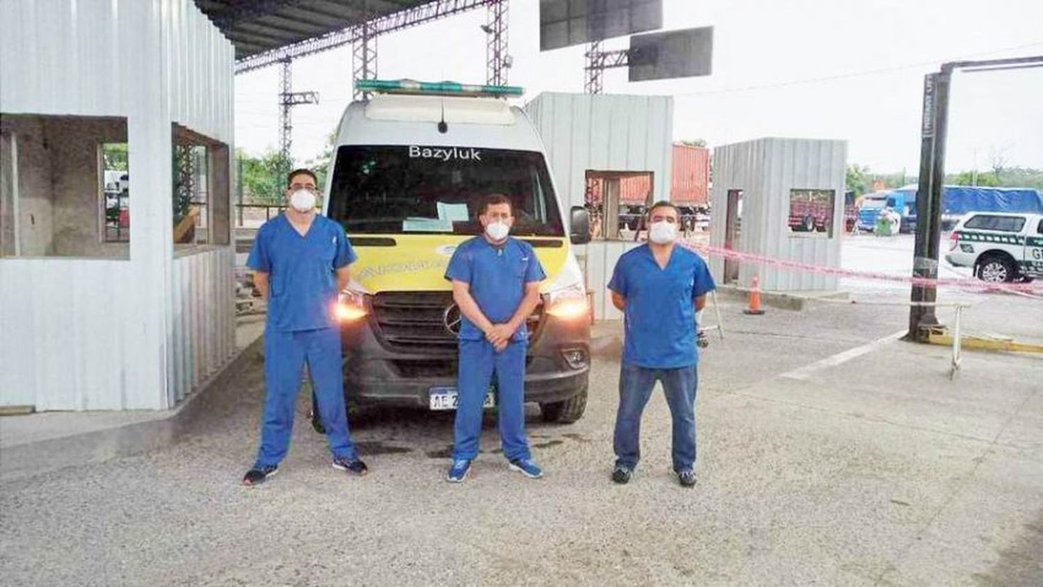 Poco tránsito de personas y vehículos en la frontera Clorinda-Falcón