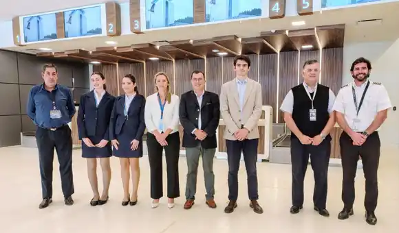 Comenzaron a operar los vuelos comerciales en el Aeropuerto de Concordia