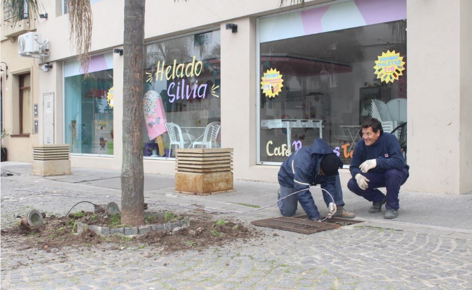 Colocan nuevas luminarias en distintos puntos de la ciudad