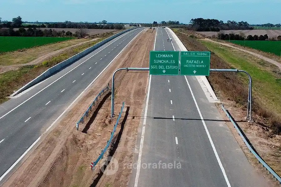 Tras ocho años de trabajo, este miércoles habilitarán la variante Rafaela de la Ruta Nacional 34