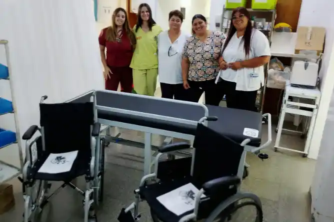 La Cooperadora del Hospital Municipal de Chascomús donó nuevo equipamiento