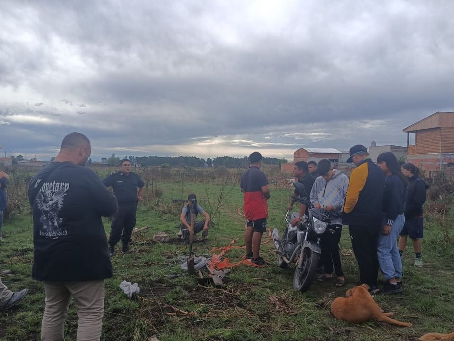 La Policía impidió la usurpación de un terreno