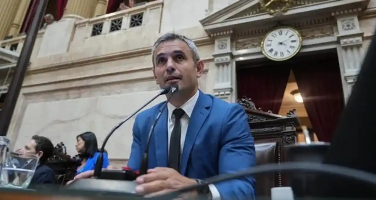 El presidente de la Cámara de Diputados de la Nación, Martín Menem (LLA). Gentileza