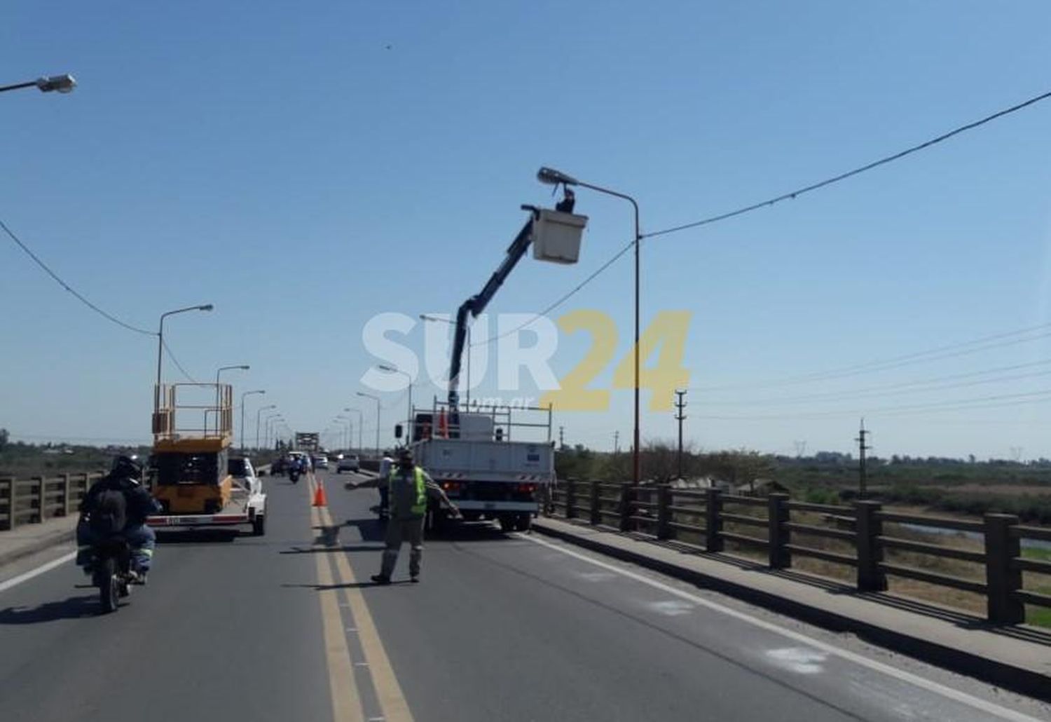 Venado Tuerto y Murphy recibirán nuevas luminarias led para la ruta 33