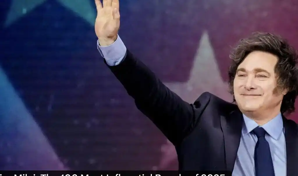 Milei, entre las personalidades más influyentes según la revista Time