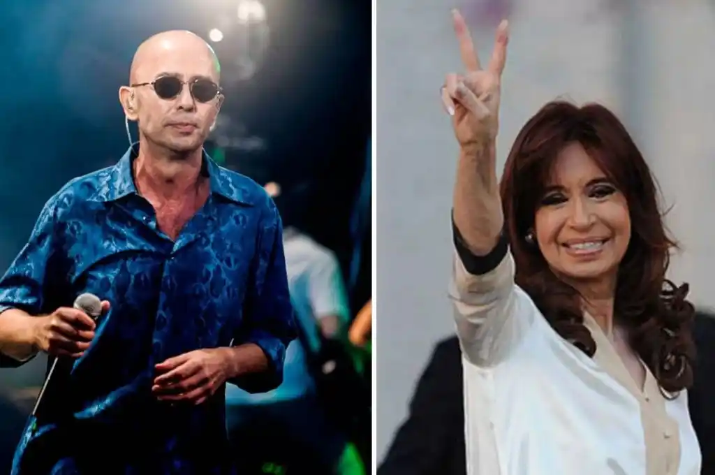 El Indio Solari le dedicó un mensaje a Cristina Kirchner: “Usted tiene…”