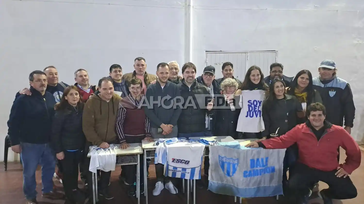 La nueva comisión directiva que regirá los destinos del club por los próximos dos años (2024-2026).