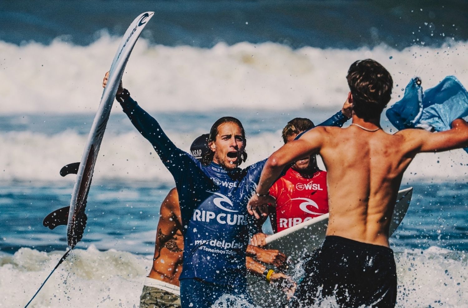 Campeón marplatense en el Rip Curl Pro de Surf