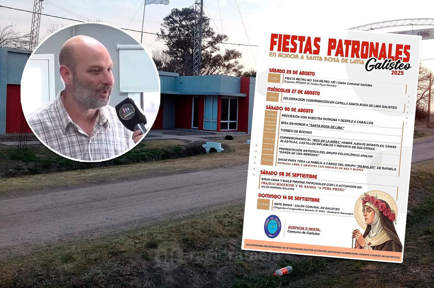 “Tenemos para todos los gustos”: Galisteo celebrará sus fiestas patronales con una gran agenda de actividades