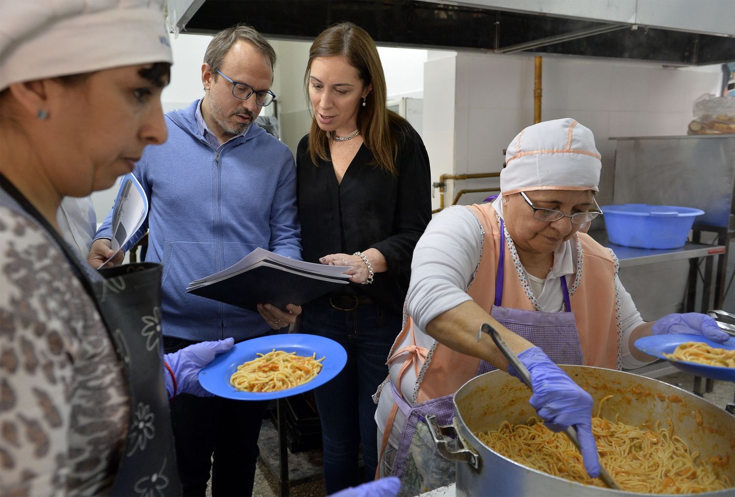 Vidal supervisó control de valor nutricional de alimentos en comedor escolar de Tres de Febrero