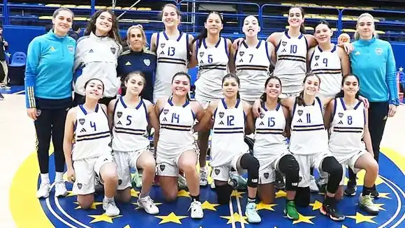 El Club Boca Juniors en Concordia con su Básquet Femenino para un Encuentro Regional