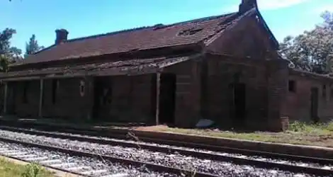 El estado de la estación de trenes de Río Tala