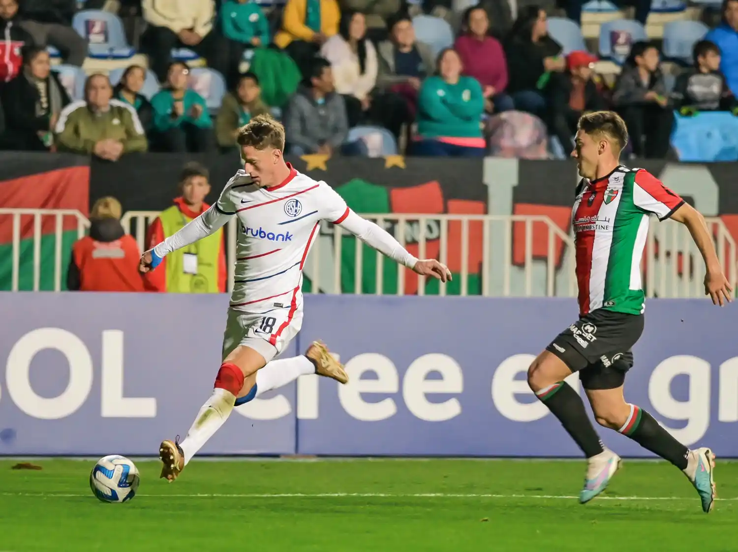 San Lorenzo rescató un empate frente a Palestino