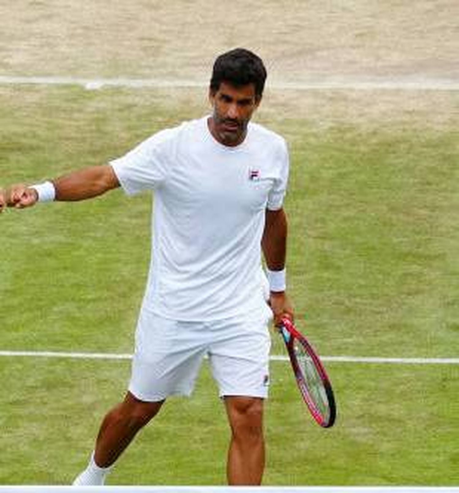 Un buen primer paso para “Machi” González y Molteni en Wimbledon