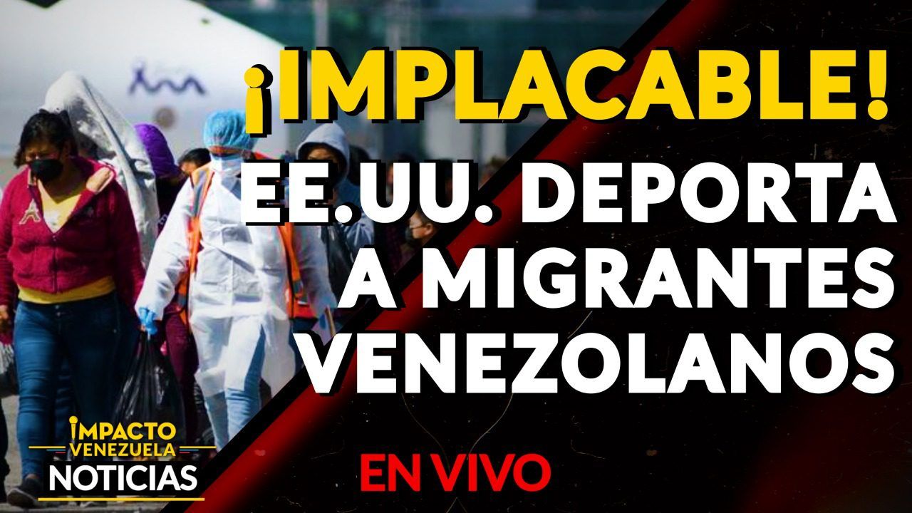 COMENZÓ LA EXPULSADERA: Así fue cómo el primer grupo de migrantes  venezolanos dejó EE.UU. VIDEO – IMPACTO VENEZUELA